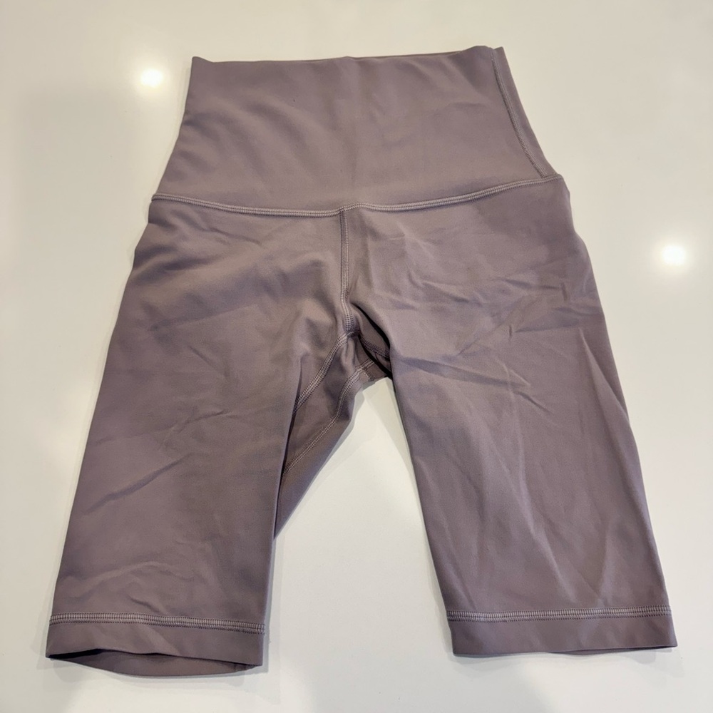 Like New Align™ High-Rise Short 6" - Deep Violet - Size 4 - Picture 2 of 3